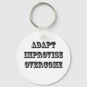 Porte-clés Adapter-Improviser-Surmontez