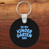 Porte-clés Add Word In My Kindergarten Era Blue Toddler T Shi (Recto)