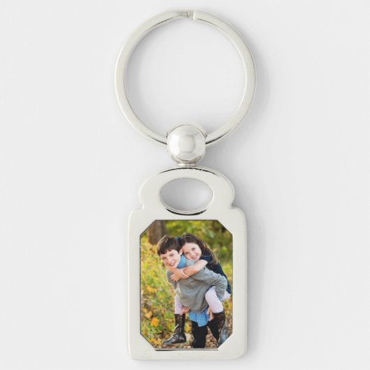 Porte-clés Add Your Kids Photo Custom Keepsake (Devant)