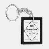 Porte-clés Add Your Logo Customizable Template (Devant gauche)