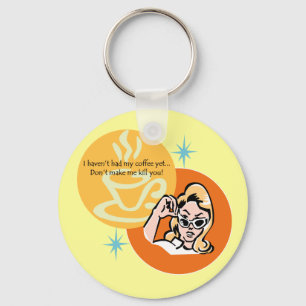 Porte-clés Addict au café