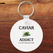 Porte-clés Addict au caviar (Recto)