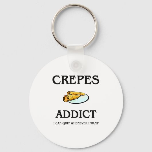 Porte-clés Addict crêpes (Recto)