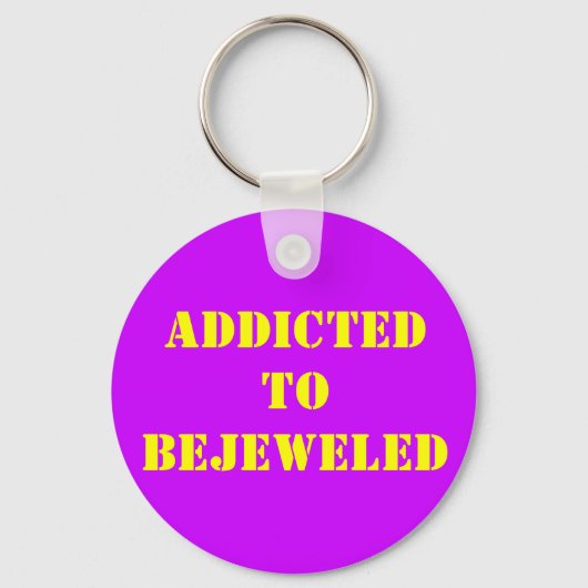 PORTE-CLÉS ADDICTEDTO BEJEWEET (Recto)