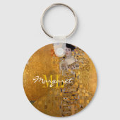 Porte-clés Adele, Lady in Gold de Gustav Klimt, Monogrammé (Recto)