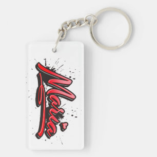 Porte-clés Adeptes de Maria Heart Splash Graffiti