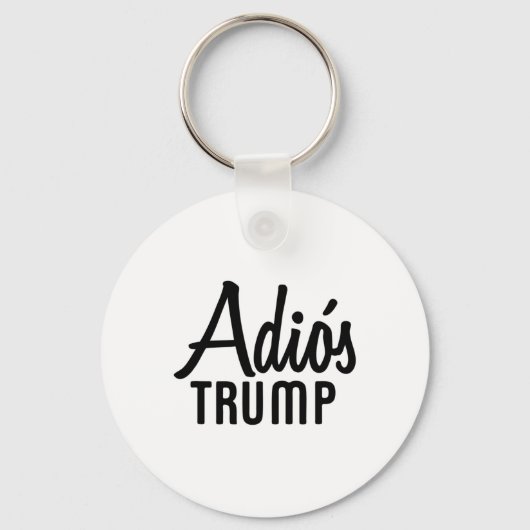 Porte-clés Adieu Trump Démocrate Élection US (Recto)