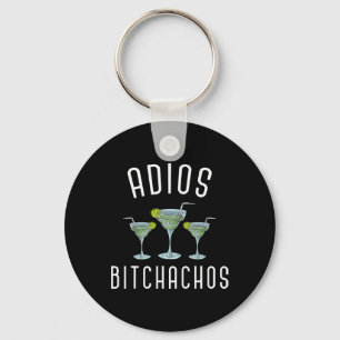 Porte-clés Adios Achos Funny Parti Mexicain Margarita Cinco D