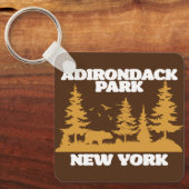 Porte-clés Adirondack Park (Recto)