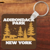 Porte-clés Adirondack Park (Verso)