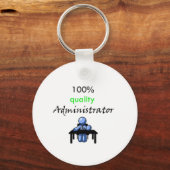 Porte-clés Administrateur qualité 100 % (Recto)