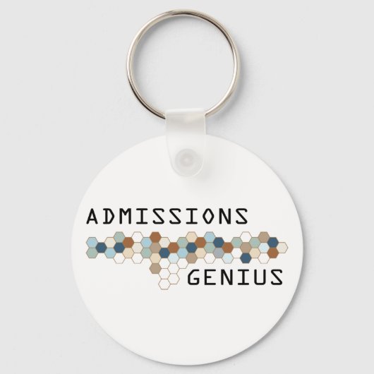 Porte-clés Admissions Genius (Recto)