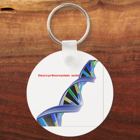 Porte-clés ADN - Acide désoxyribonucléique (Recto)