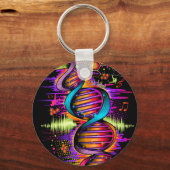 Porte-clés ADN de musique (Recto)