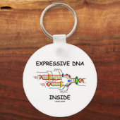 Porte-clés ADN expressif à l'intérieur (réplication de l'ADN) (Recto)