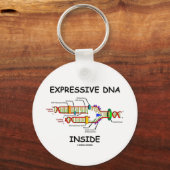 Porte-clés ADN expressif à l'intérieur (réplication de l'ADN) (Recto)