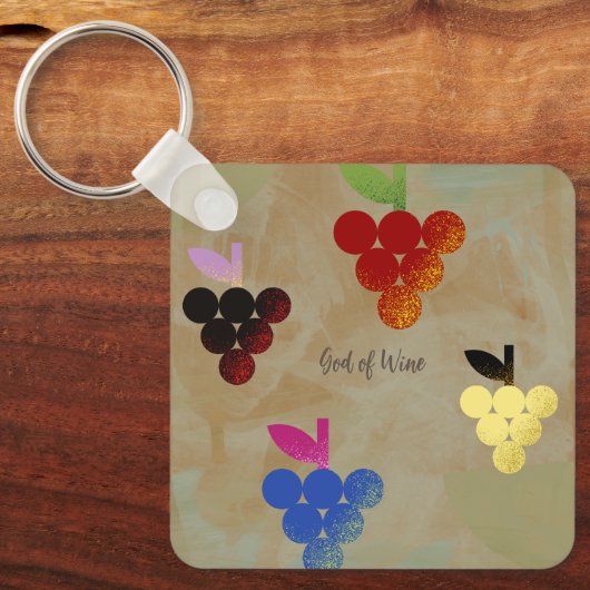 Porte-clés Adonis Dieu du vin (Recto)