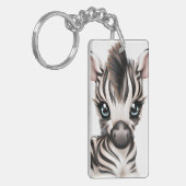 Porte-clés adorable bébé Zebra (Devant gauche)