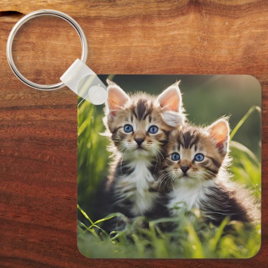 Porte-clés Adorable chatons (Recto)