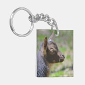 Porte-clés adorable chèvre de bébé (Devant gauche)