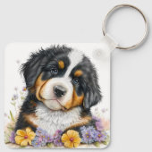 Porte-clés Adorable Chien Chien Chien Chien Chien De Bernèse (Dos)