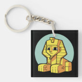 Porte-clés Adorable Grand Sphinx d'Égypte (Devant)