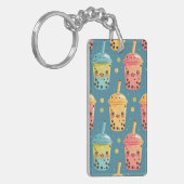 Porte-clés Adorable Kawaii Boba Conception de boisson (Devant gauche)