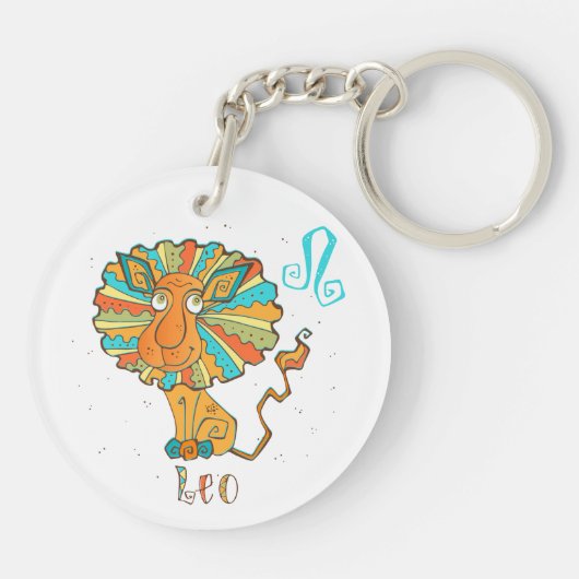 Porte-clés Adorable Lion Leo (Dos)