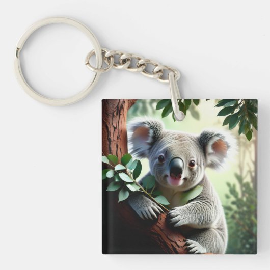 Porte-clés Adorable Ours Koala (Devant)