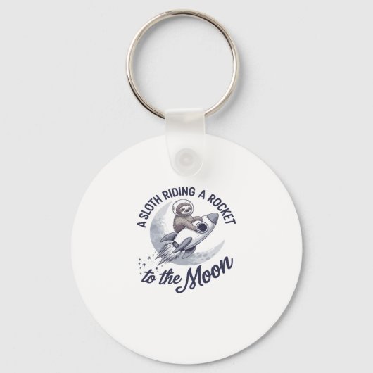 Porte-clés Adorable Parcours d'astronaute (Recto)