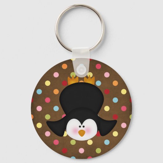 Porte-clés adorable pingouin (Recto)