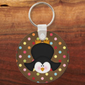 Porte-clés adorable pingouin (Recto)