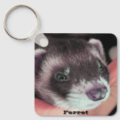 Porte-clés Adorable Sable Ferret Photo (Recto)