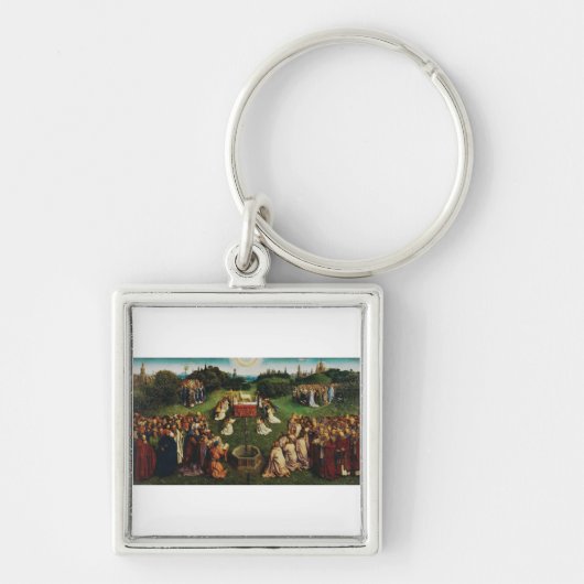 Porte-clés Adoration de l'agneau par Jan van Eyck (Devant)