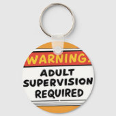 Porte-clés  Adult Supervision Keychain (Verso)