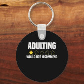 Porte-clés Adulte surévalué (Recto)