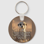 Porte-clés Adventurous Meerkat Living (Verso)