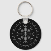 Porte-clés Aegishjalmr Runes Keychains (Recto)