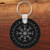 Porte-clés Aegishjalmr Runes Keychains (Recto)
