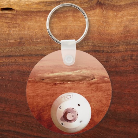 Porte-clés Aérocoque Avec Perpersévérance Rover Descente Vers (Verso)