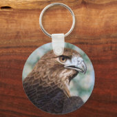 Porte-clés Aérographe à queue rouge (Recto)