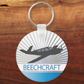 Porte-clés Aéronefs Beechcraft (Recto)