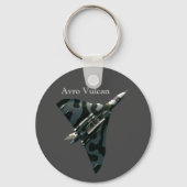 Porte-clés Aéronefs de l'Aile Delta Militaire Avro Vulcan (Recto)