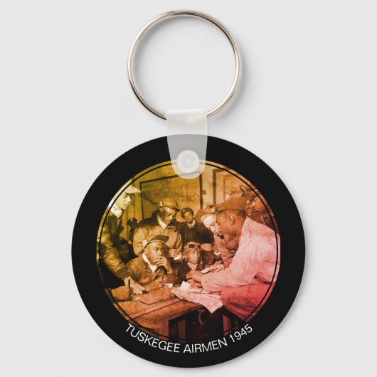 Porte-clés AÉRONEURS TUSKEGEE personnalisés 1945 (Recto)