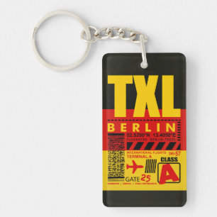 Porte-clés Aéroport de Berlin Tegel TXL