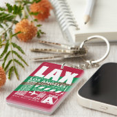 Porte-clés Aéroport de Los Angeles (Devant droit)