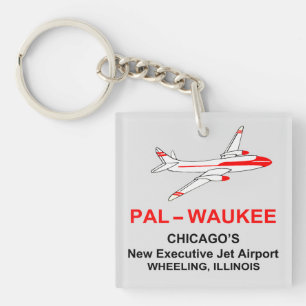 Porte-clés Aéroport de Palwaukee, Roue, Illinois