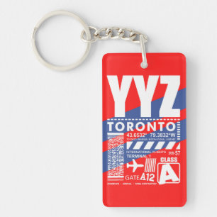 Porte-clés Aéroport de Toronto YYZ