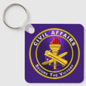Porte-clés Affaires civiles (Recto)