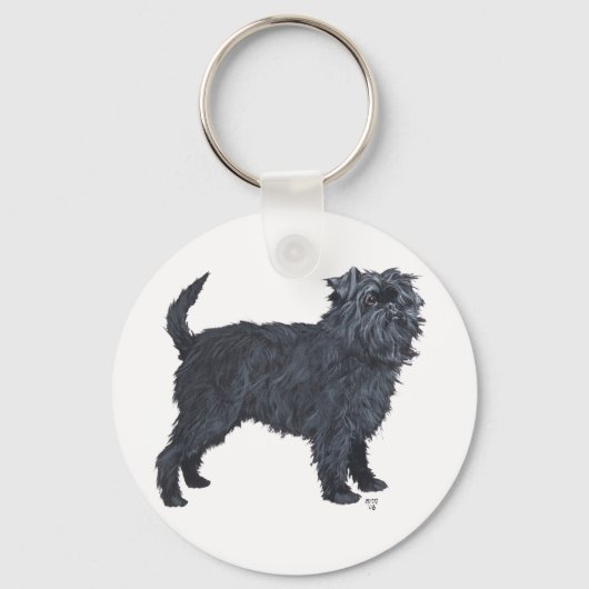 Porte-clés Affenpinscher (Recto)